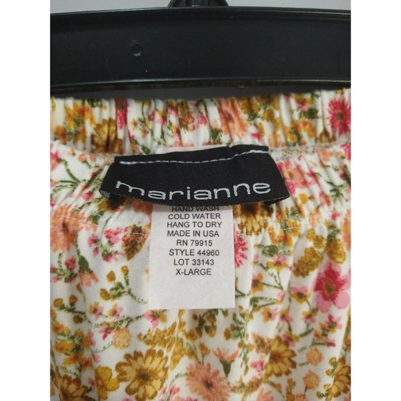Floral blossoms midi Skirt available in size Large and XL - Picture 6 of 7
